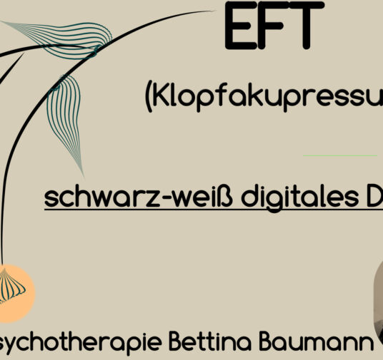 EFT schwarz-weiß digitales Denken